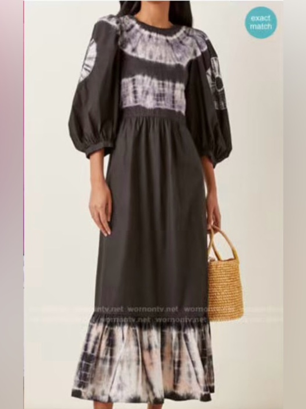 Sea New York designer cotton midi dress
